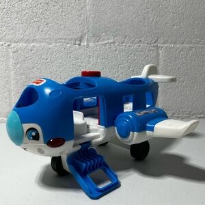 Fisher-Price Blue and White Toy Plane